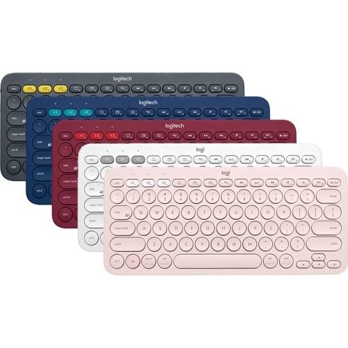 Logitech K380 Multi-Device Bluetooth Wireless Keyboard Ultra-thin Keyboards For Windows MacOS Android IOS Chrome OS universal