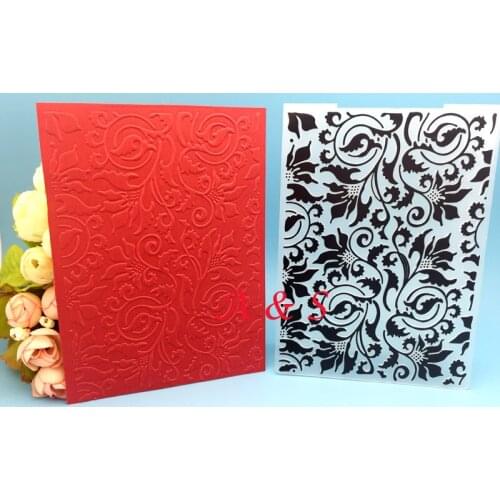 Flower Board Line Paper Card Plastic Embossing Folder For DIY Scrapbook Card Envelop Album Frame Decoration Template