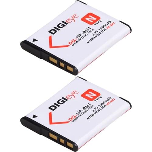 2 Pcs NP-BN1 NP BN1 np bn1 battery for Sony DSC-W800,DSC-WX220,DSC-W830,DSC-W810,DSC-QX30,DSC-QX100,DSC-QX10