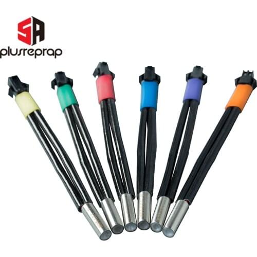 1pcs Simple replace 6x16 6x20 6x30mm 12V/24V 30W 40W 50W Ceramic Cartridge Heater HotEnd J-Head for 3D Printer Print