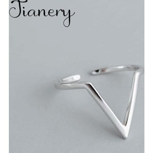 Punk Vintage Letter Rings For Women Boho Female Charms Jewelry Men Antique Knuckle Ring Fashion Party Gift