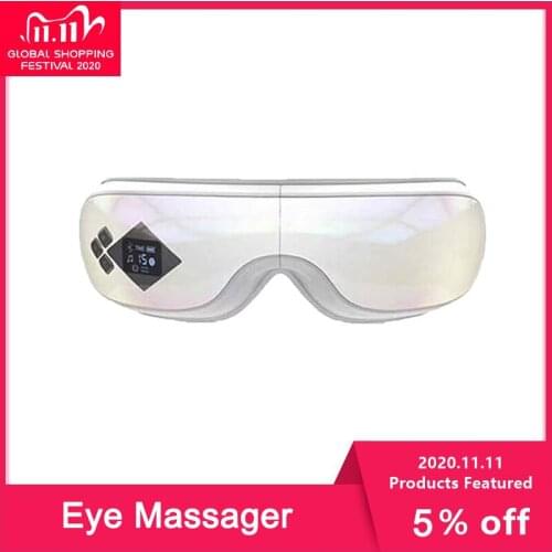 Eye Massager Music Pressure Infrared Heating Massage Glasses Vibration Massager