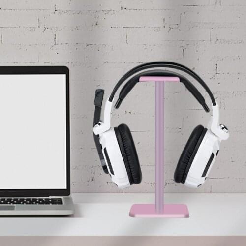 Aluminum Alloy Metal Headphone Desktop Holder Detachable Stable Display Earphone Bracket Anti-Slip Wired Wireless Headsets Stand