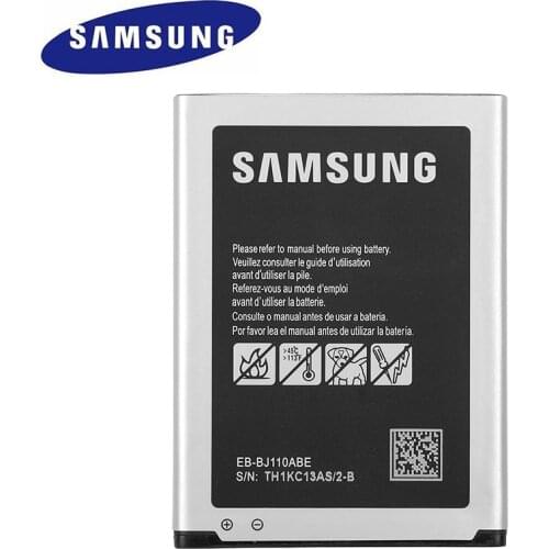 Original Samsung Battery For Samsung Galaxy J1 J Ace J110 J110FM J110F J110H J110F i9192 i9195 i9190 i9198 1900mah EB-BJ110ABE