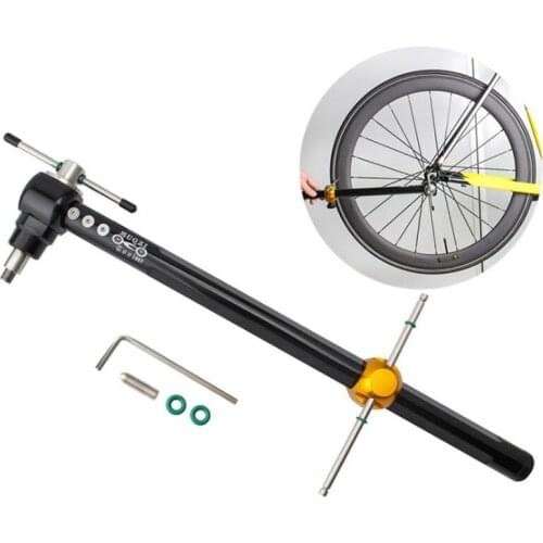 Road Bicycle Derailleur Hanger Alignment Gauge Alignment Ranging Tool Mtb Foldable Fixed Gear Bike Within 14-29 Inches