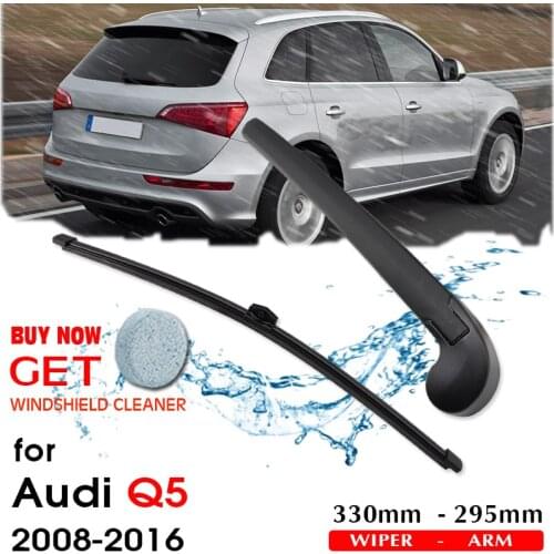 Car Wiper Blade Rear Back Window Windshield Wipers Auto Accessories For Audi Q5 2008 2009 2010 2011 2012 2013 2014 2015 2016