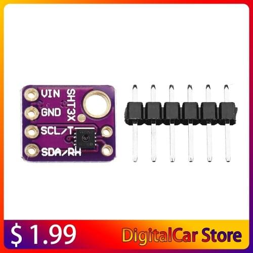 SHT30 SHT30-D Temperature Humidity Sensor Breakout Weather For Arduino I2C Interface Digital Sensor Module