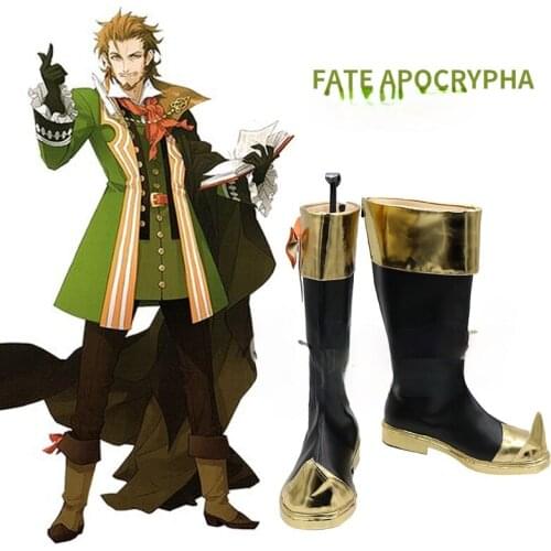 Fate/Grand Order Shakespeare Anime Characters Shoe Cosplay Shoes Boots Party Costume Prop
