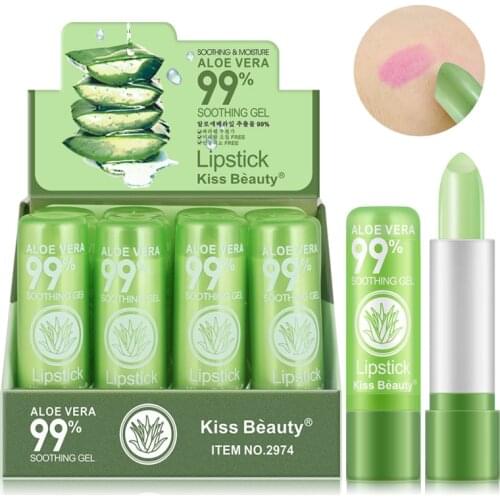 1Pcs Vocht Lippen Balsem Langdurige Voeden Natural Color Changing Lipstick Verminderen LipBalm Fijne Lijnen Lippen Care TSLM2