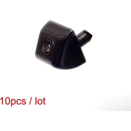 10 PCS Car Auto Flush Mount Housing HD CCD Rear View Multi-functional Backup / Front Camera Waterproof - 170 Degree View Angle