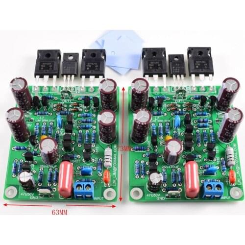 2pcs new Class AB MOSFET IRFP240 IRFP9240 L7 Audio HIFI Power Amplifier DUAL-CHANNEL 300W to 350WX2 Amplifier Board