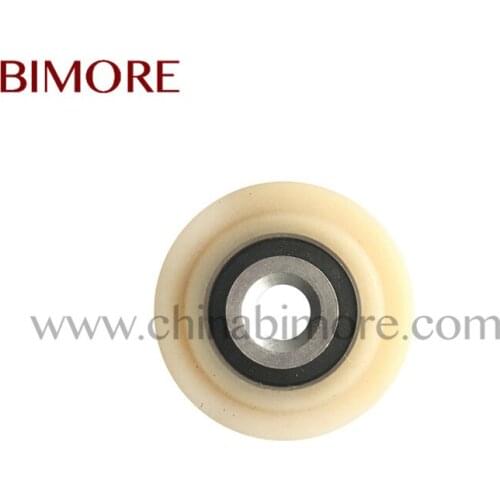 50x9x6002 Elevator steel wire rope roller for Escalator Elevator Parts OD: 50mm H:9mm Bearing 6002