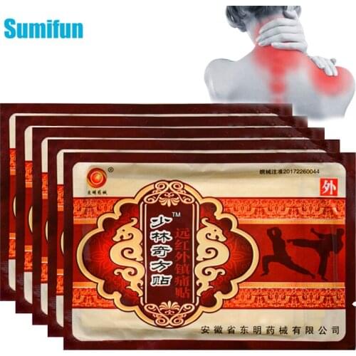 24/40pcs Chinese Medical Pain Relief Patch Knee Neck Arthritis Joint Aches Herbal Sticker Self-heating Pain Killer Plaster