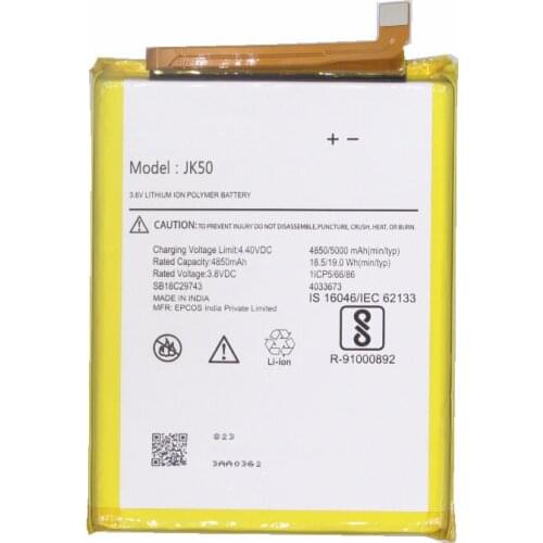 5pcs /lot 5000mAh JK50 Cell Phone Replacement Battery For Motorola Moto One Power P30 Note XT1942-1 XT1942-2