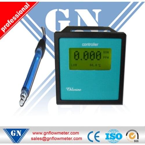 The Residual chlorine analyzer 0~20 mg/L 4~20mA and Relay Output Local LCD Display Free Chlorine Monitor