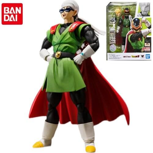 Bandai Genuine SHFiguarts Limited Dragon Ball Super Z GREAT SAIYAMAN Joints Movable Action Figures Collectible Model Toys Gifts