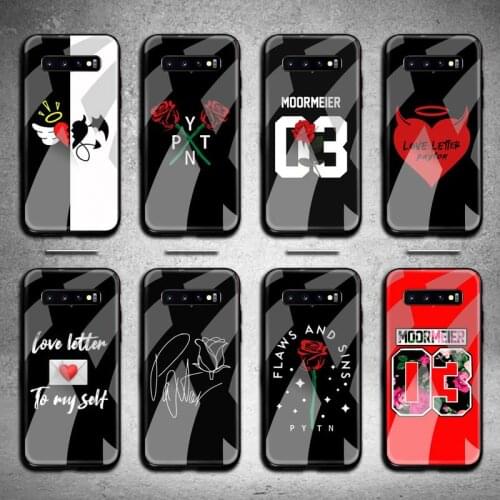 Payton Moormeier Merch Phone Case Tempered Glass For Samsung S20 Plus S7 S8 S9 S10 Note 8 9 10 Plus