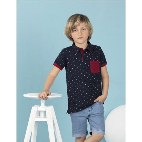 Spotty Black Boy Clothing Tshirt Kids Tops Children T-shirts for Baby Boys Short sleeve Tshirts Toddlers Tops For Summer Spring