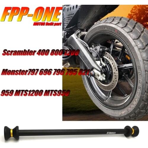 FOR DUCATI 959 Monster 797 696 796 795 821 MTS 1200 950 Motorcycle Accessories Rear Tire Floor Modified Parts Drop Protection