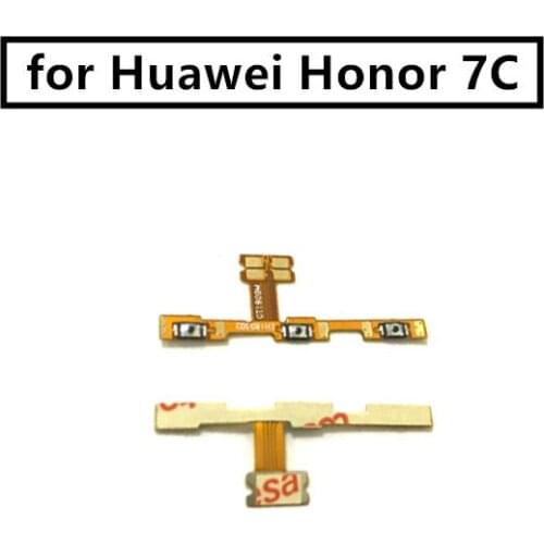 For huawei honor 7C Power Volume Side Key Button Flex Cable ON OFF Switch Flex Cable Replacement Repair Parts