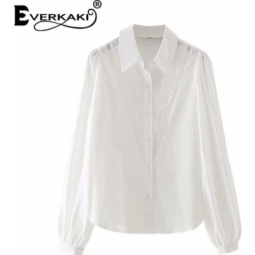 Everkaki White Blouses