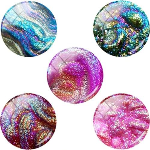 JOINBEAUTY 12mm/15mm/16mm/18mm/20mm/25mm Beautiful Druzy Photo Glass Cabochon Dome DIY Women Necklace Accessories Findings DR170