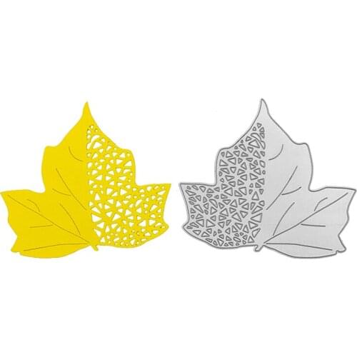 Julyarts Maple Leaves Cutting Dies 2021 Scrapbooking Dies Metal Scrapbook Paper Craft Knife Mould Blade Punch Stencils Dies