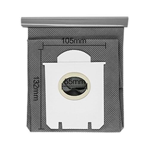 Reusable Replacement Dust bag Non-woven Cloth Bag Garbage Bag Suitable for Philips HR8376/FC8206/8208 Vacuum Cleaner Accessories