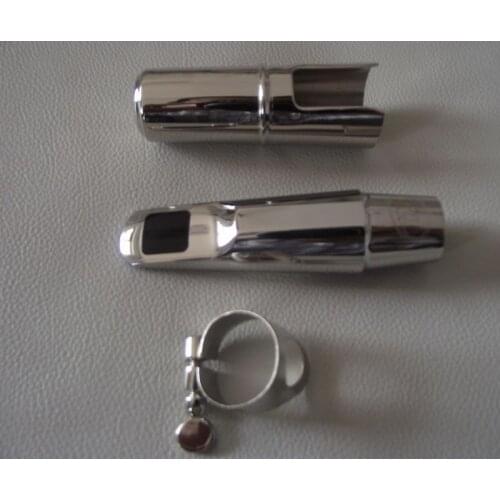 Excellence Alto saxophone Stainless steel Metal mouthpiece Ligature and cap