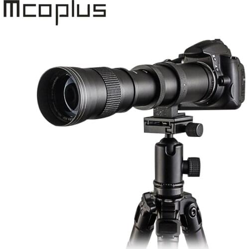 Mcoplus 420-800mm F/8.3-16 Manual Super Telephoto Lens for NIkon F mount d90 d750 d3100 d3200 d3300 d3500 d5300 d5600 d7100 d80