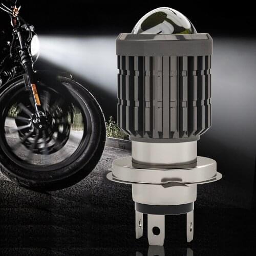 Super Bright 12-80V HI/LO Beam LED Light For H4 Motorcycle Headlight CSP lens Fog Lamp Scooter Accessories High Power 6000K