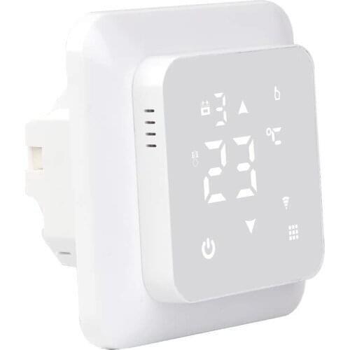 Smart Wifi Room Thermostat Digital temperature controller With LCD Display For Electric Floor Heating