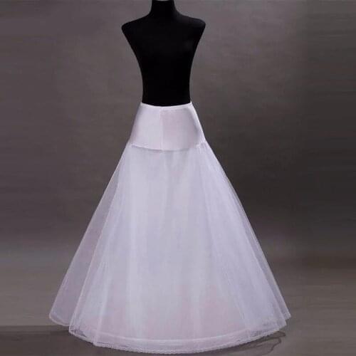 High Quality A Line Tulle Wedding Bridal Petticoat Underskirt Crinolines for Wedding Dress