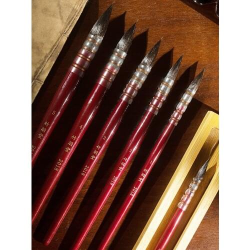 ZYTANG 2018 Brushes Round Squirrel Hair Watercolor Paint Brushes Set Handmade PaintBrush for Art Painting Gouache Wash/Mop Acry