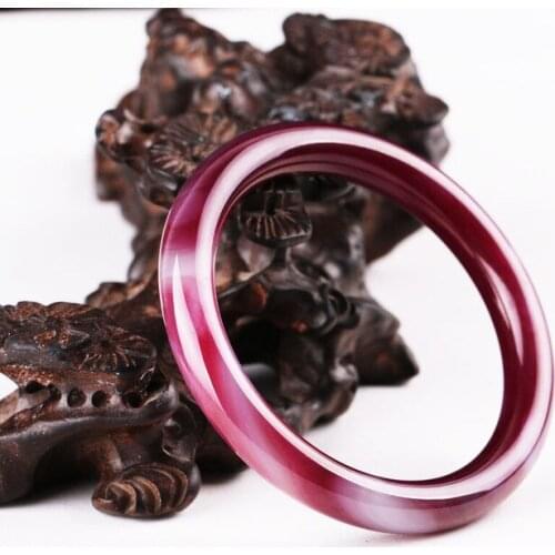 100% real jade bangles purple jade women bangle jade bracelet bangles jade jewelry jadeite bangles Lady Party Gift