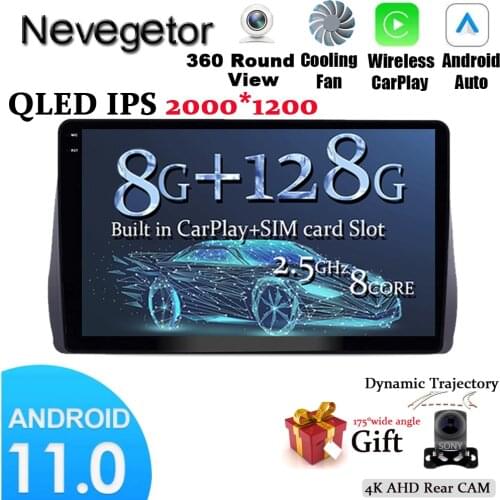 10 Inch 2 Din Car Multimedia Player For Toyota Wish 2010 -2018 GPS Navigation WIFI 4G BT Camera Carplay DSP Radio No DVD Player