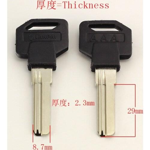 B261 House Home Door Empty Key blanks Locksmith Supplies Blank Keys 20 pieces/lot