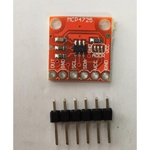 Free shipping 10pcs MCP4725 I2C DAC 12 Bit 2.7V-5.5V