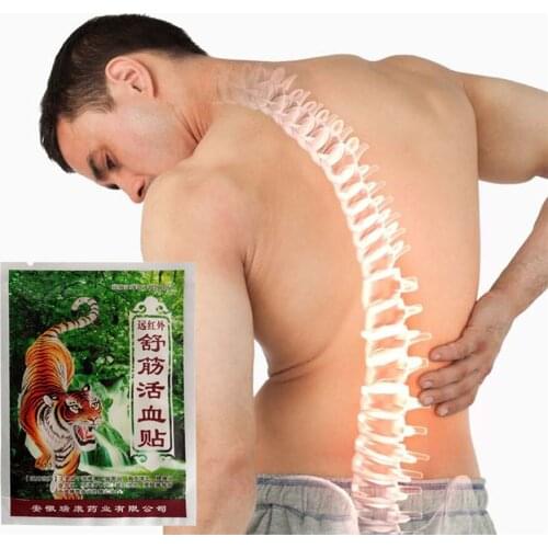 Far infrared treatment Analgesic Plasters Tiger uscle Massage Relaxation Herbs Patch Joint Pain Killer Back Neck Body Pain Relie