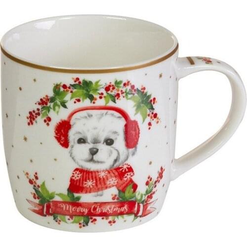 Cup with Box Dogs Porcelain (350 ml)