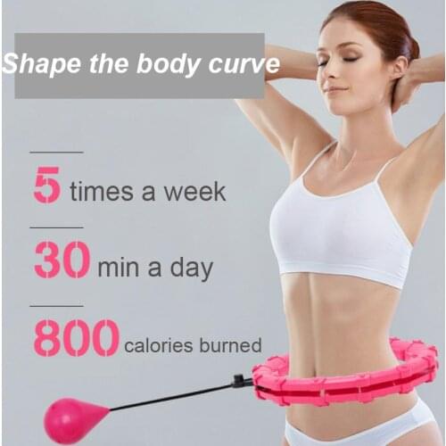 Fitness-Equipment Massage-Hoops Fashion Thin Abdomen Waist Slimming Hip Lifting Fat Burning Body Shaping Weight Lose on leg