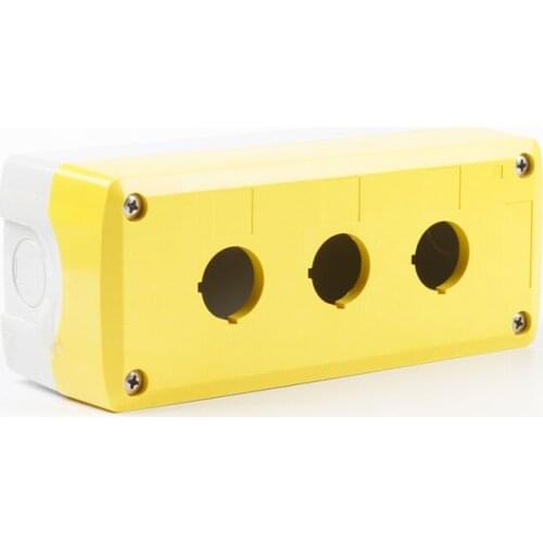 Buuton box for three hole IP65 GOB-3A-YW Suitable for harsh environment