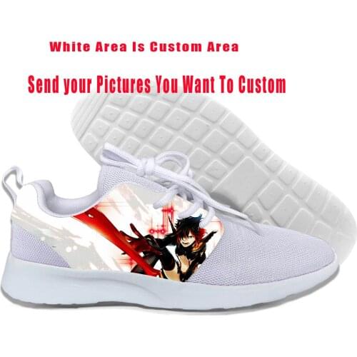 2019 Hot Cool Fashion Funny Summer Sneakers Handiness Casual Shoes For Men Women 3D Print Anime kawaii Ryuko Matoi Kill la Kill