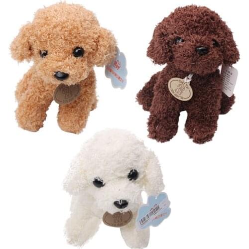 Dolls toy accessories 18 cm Cute teddy dog cloth dolls pet fit 43 cm baby dolls and 18 inch Girl dolls A gift for a child c694