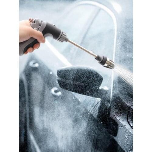 High Pressure Car Wash Water Spray Gun Nozzle Water Jet Metal Power Washing Garden Washer Cleaning Tool Dropshipping 2021