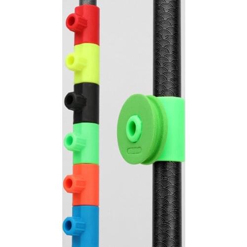 Soft Silicone Spool Connector Outdoor Activity Tool Fishing Rod Storage Gadget Angling Line Tackle