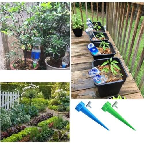 1/2/4/6/8/10pcs Self-contained Auto Drip Irrigation Watering System Automatic Watering Spike for Plants Flower Indoor Household