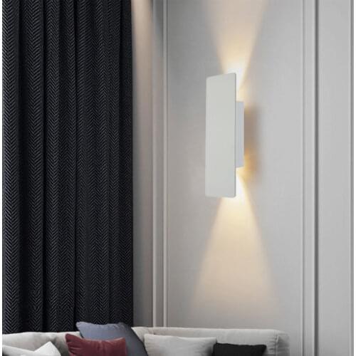 7W LED Interior Decoration Aluminum Wall Lamp Bedroom Living Room Study Staircase Corridor Minimalist Modern Personality LP21