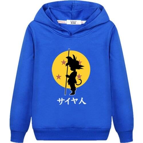 Teen boys fashion Hoodies Anime kids Pullover Long sleeve printed sweatshirt boy jacket & coat