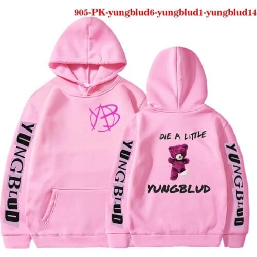 Yungblud Printing Hoodies Fashion Pullover Hoodie Men Women Casual Loose Hooded Autumn Long-sleeved Yungblud Hooded Unisex
